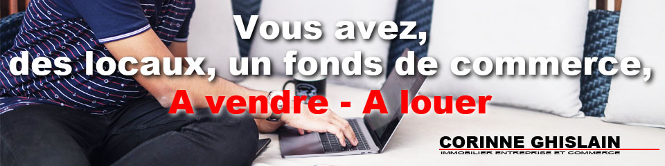 CORINNE GHISLAIN immobilier entreprise et commerce.